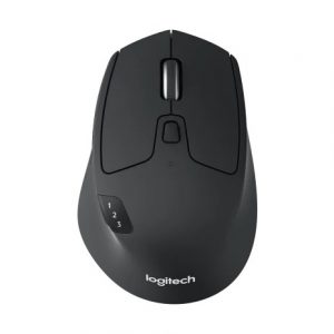 Logitech M720 Triathlon Multi-Device Wireless Bluetooth Mouse with Flow Cross-Computer Control & File Sharing for PC & Mac Easy-Switch up to 3 Devices