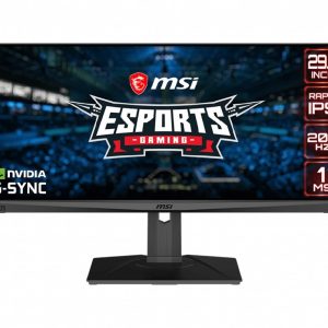 MSI Optix MAG301RF - 29.5" Rapid IPS, 2560 x 1080 UFHD, 200Hz, 1ms, G-Sync Compatible/AMD FreeSync Premium