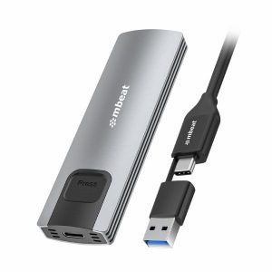 mbeat 10Gb/s M.2 NVMe SATA SSD Enclosure