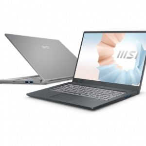 MSI Modern 15 B5M-005AU - Ryzen 7 5825U - AMD Radeonâ„¢ Graphics - DDR IV 16GB (3200MHz) - 512GB NVMe PCIe Gen3x4 SSD - 15.6" FHD (1920*1080), 60Hz 45%NTSC IPS-Level - Windows11 Home Plus