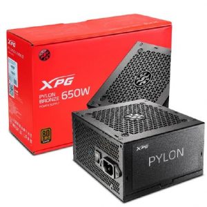 XPG PYLON 650W PSU 80PLUS BRONZE 3Yr Warranty