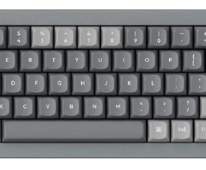 Keychron Q2 QMK 65% Custom Hot-Swappable Gateron Phantom Switch Mechanical Full Assembled Keyboard (Grey) (Brown Switch) (Q2-N3)