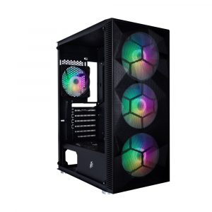 1st Player X7 ARGB MESH Tempered Glass ATX Case